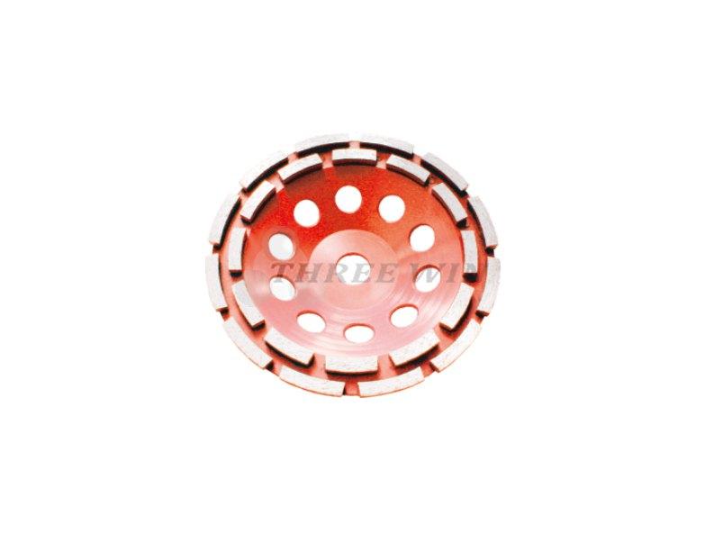 Diamond Cup Grinding Wheel Double Row