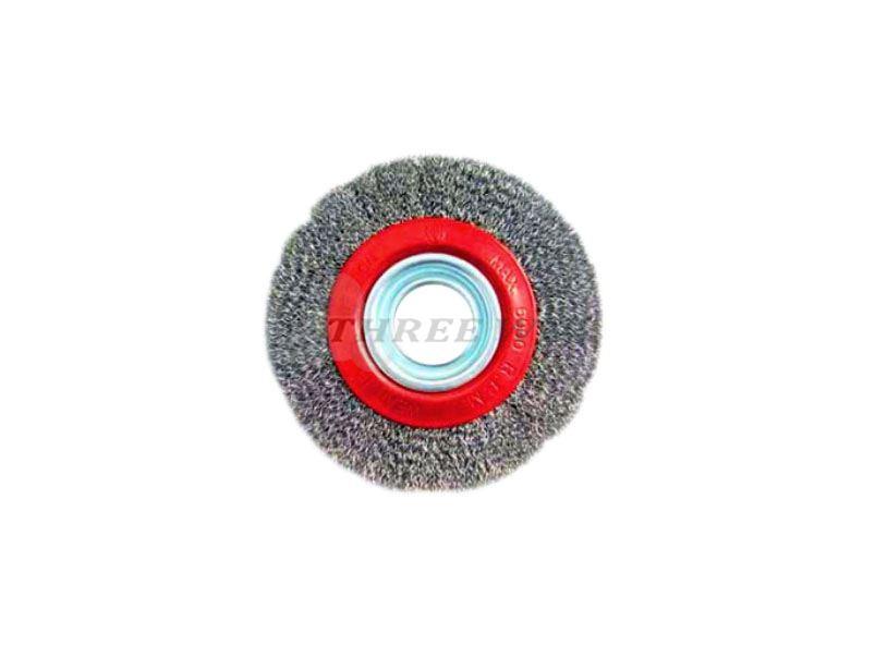Circular Steel Wire Brush with Crimped Wire